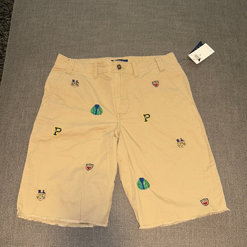 Ralph Lauren boys size 18 tan shorts